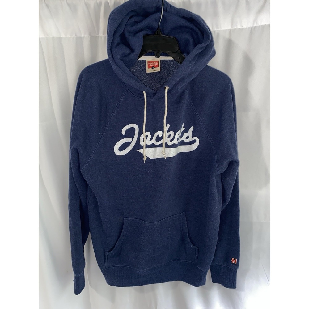 Homage Columbus Blue Jackets Hockey Hoodie Hooded Sweatshirt Small